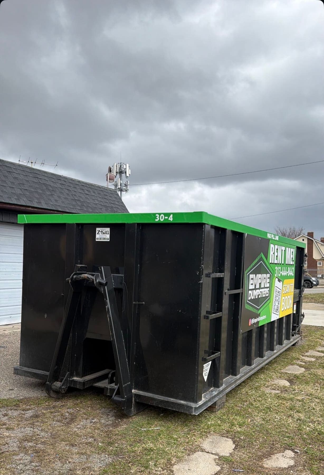 Empire Dumpsters — Clean 30-yard roll-off