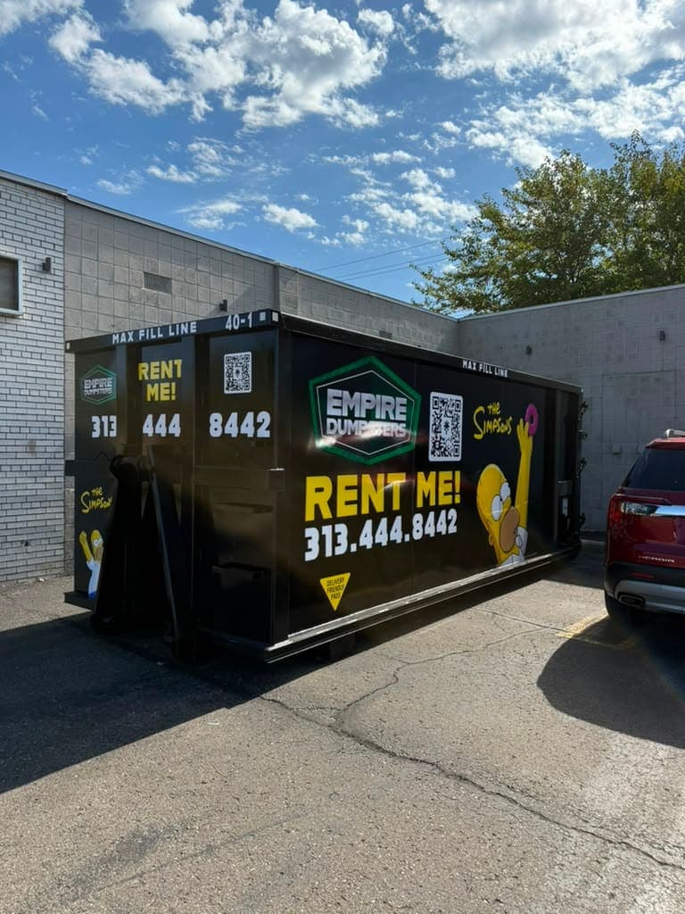 Empire Dumpsters — New: 40-yard roll-off