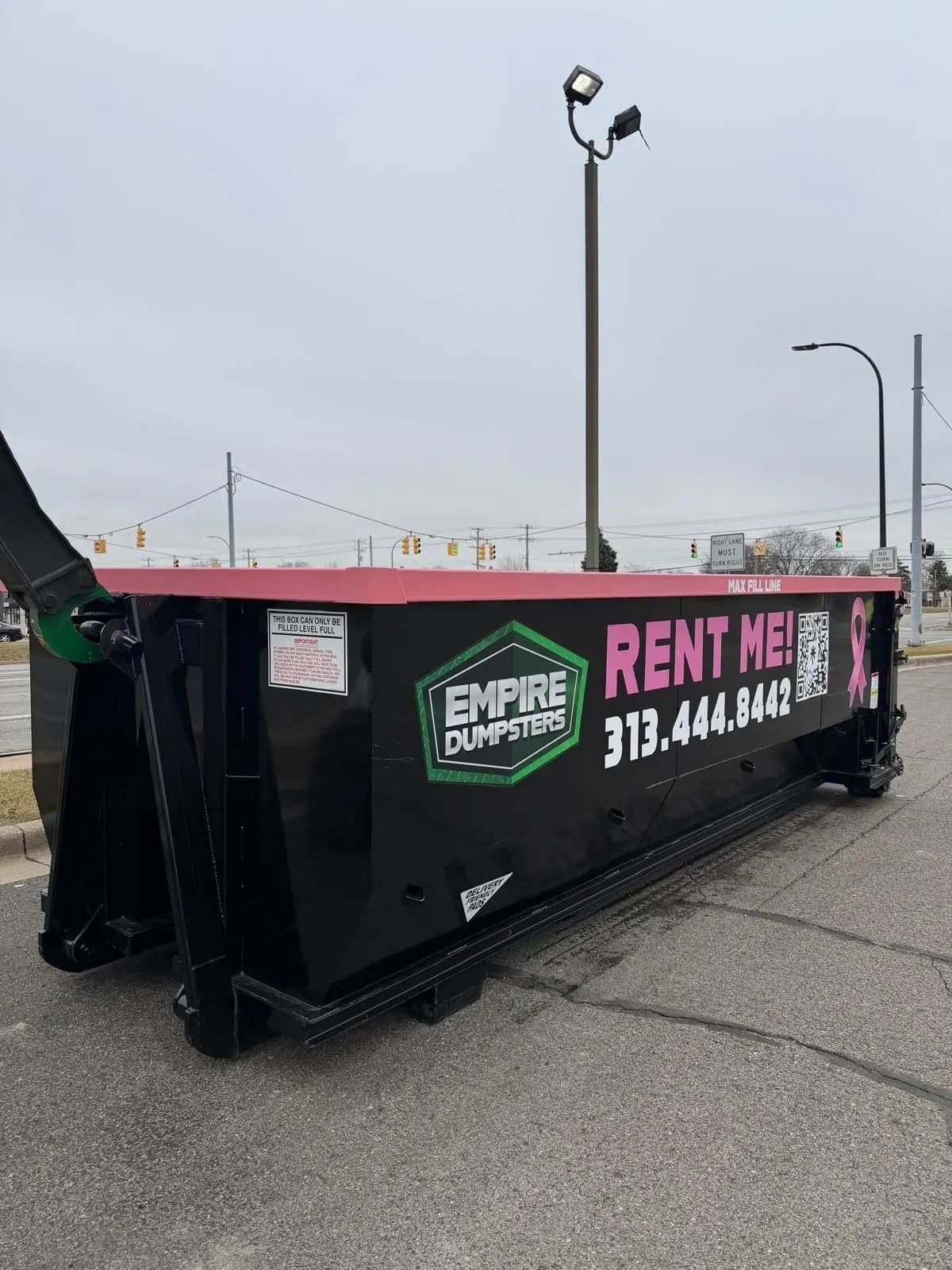 Empire Dumpsters — Pink — cause edition