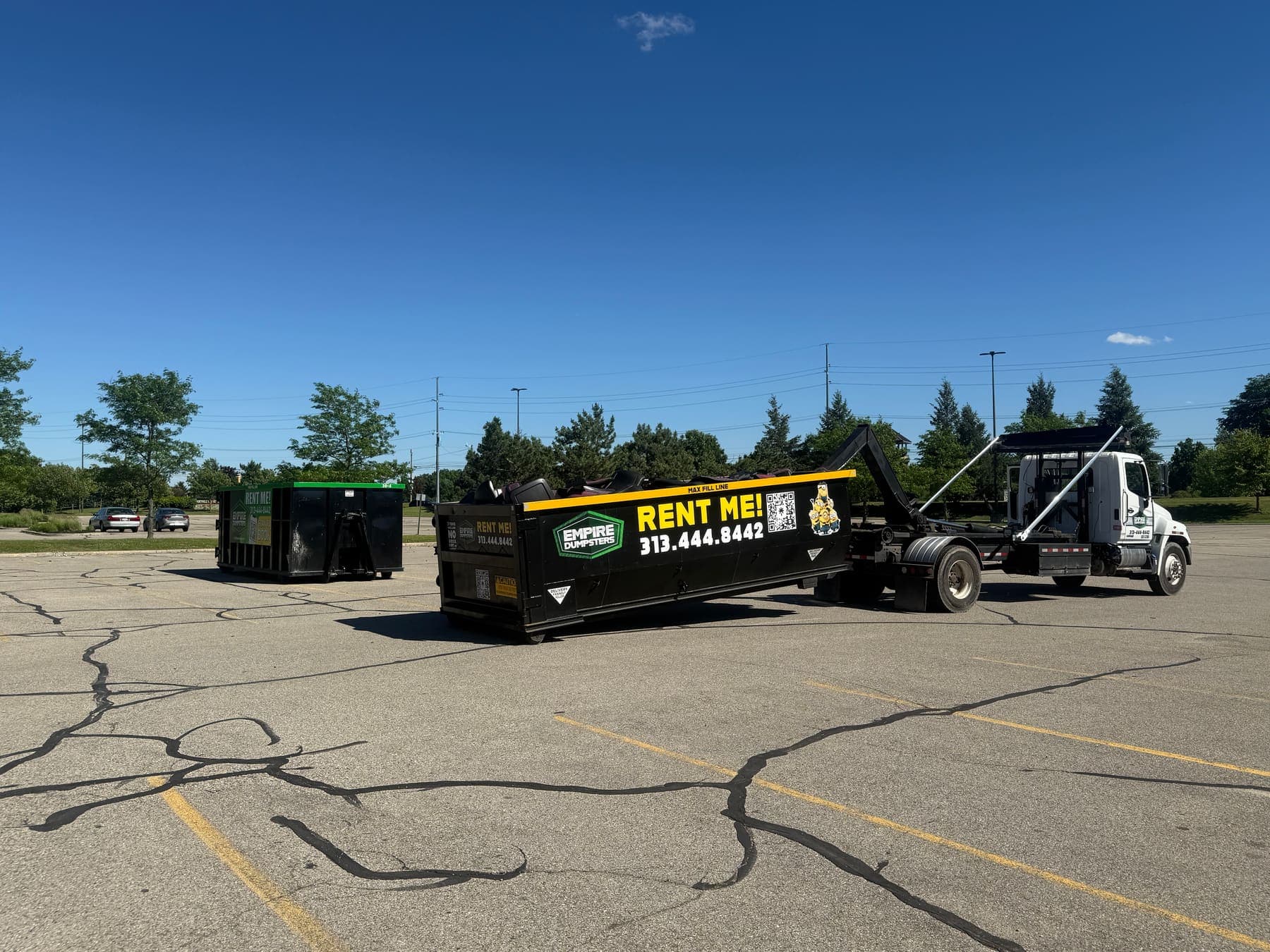 Empire Dumpsters — On the way to you